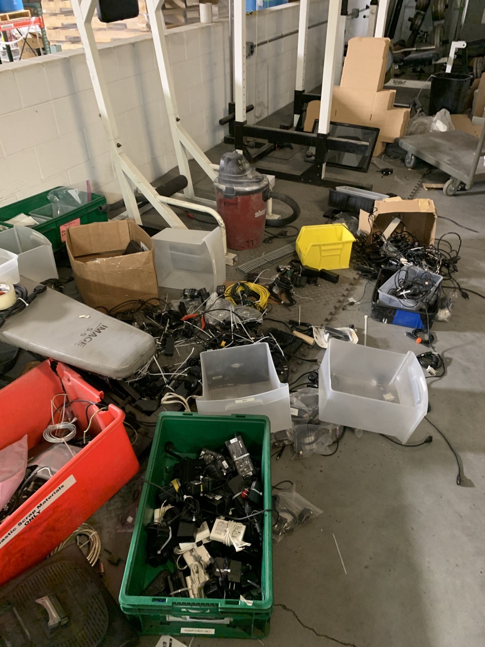Junk all over the place